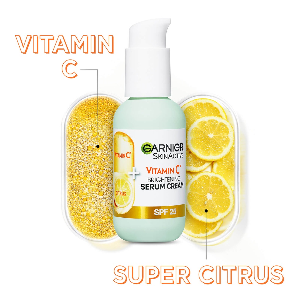 Garnier Vitamin C Serum Cream SPF25 50ml-No Colour