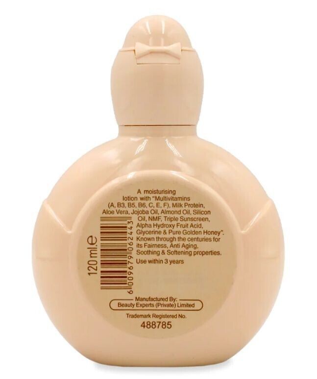 Honey Body Lotion  Moisturizing Skin Care for Hydrated Glow 120ml (4.06 Fl Oz)