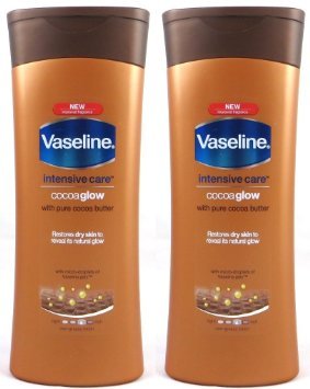 Vaseline 1 Intensive Care Cocoa Glow Body Lotion, 400Ml