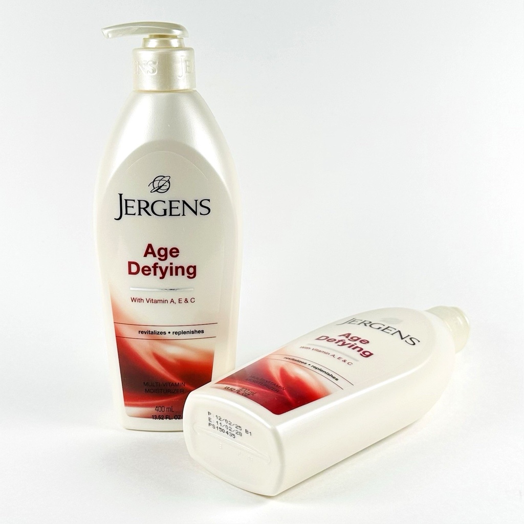 (2x) Jergens Age Defying Multi Vitamin Moisturizer Lotion (400mL/ 13.52 Oz Each)