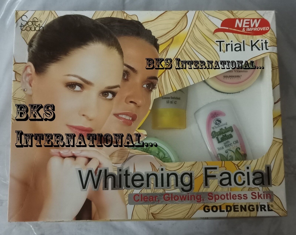 Soft-Touch Whitening Facial Kit, the Best for Make Skin Clean, Glowing & Healthy