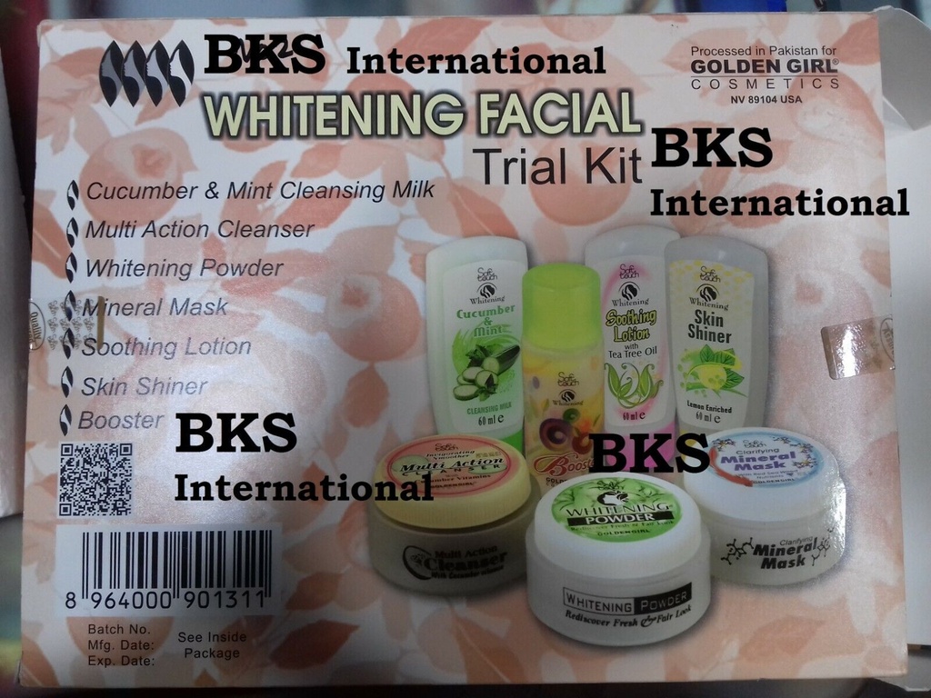 Soft-Touch Whitening Facial Kit, the Best for Make Skin Clean, Glowing & Healthy