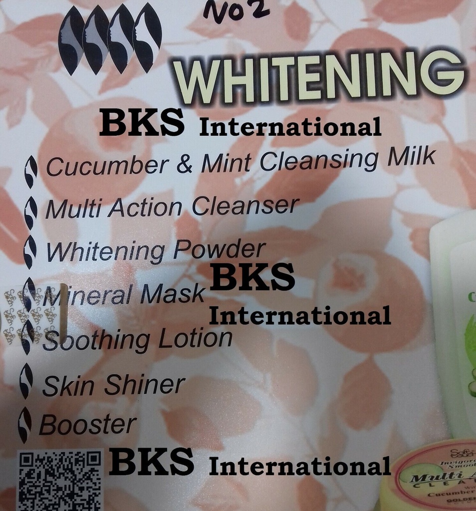 Soft-Touch Whitening Facial Kit, the Best for Make Skin Clean, Glowing & Healthy