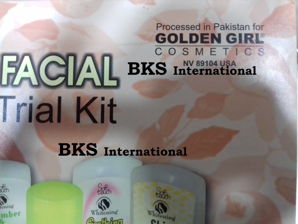 Soft-Touch Whitening Facial Kit, the Best for Make Skin Clean, Glowing & Healthy