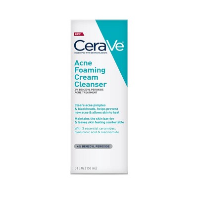 CeraVe Acne Foaming Cream Cleanser 5 Fl Oz
