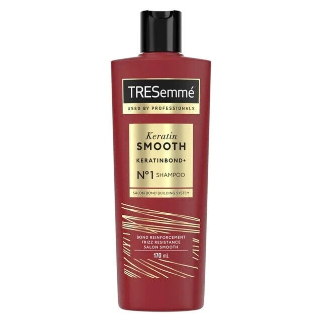 TRESEMME SHAMPOO KERATIN SMOOTH Soft Hair 48 Hours* with Hydrolyzed Keratin 170M