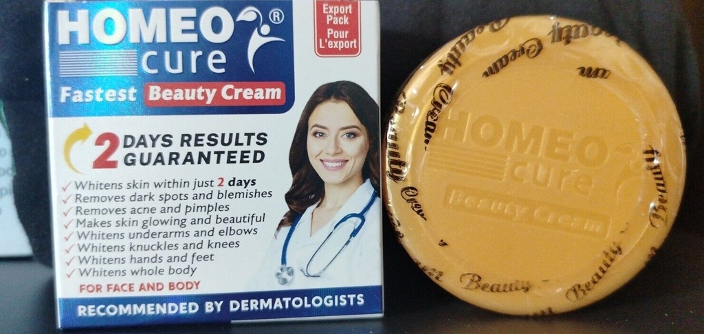 6X Homeo Cure Fastest Beauty Cream  2 Days Results