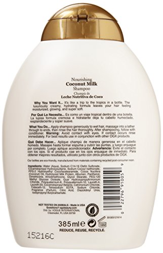 OGX Coconut Milk Shampoo 385 Ml