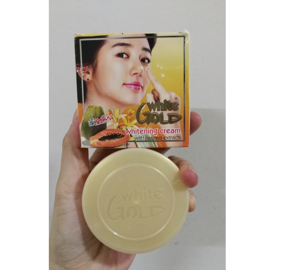 20 Boxes White Gold Whitening Cream with Papaya Extract Authentic from Pakistan