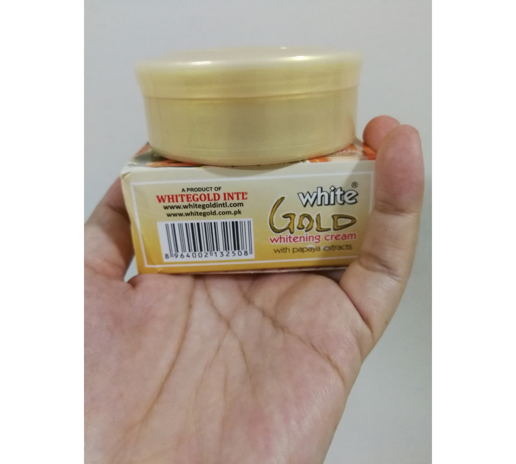20 Boxes White Gold Whitening Cream with Papaya Extract Authentic from Pakistan