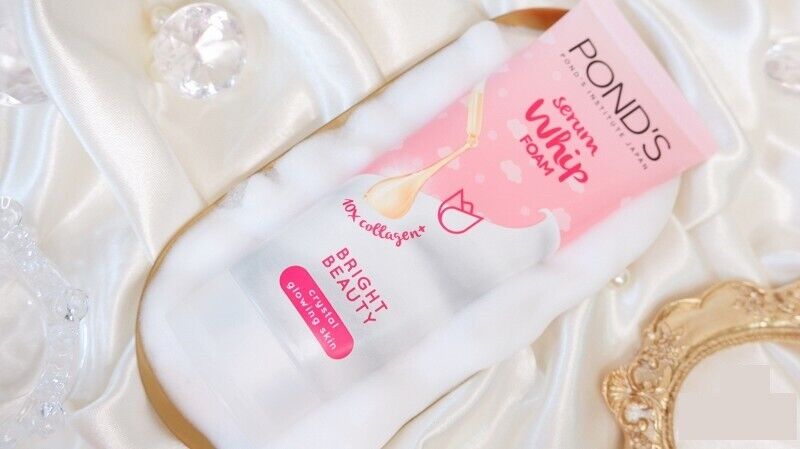 10x100g Pond's Serum Whipp Cleansing Soft Foam Face Wash Bright VitaminB3 Beauty