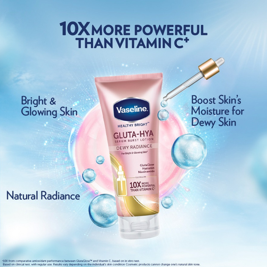 Vaseline Gluta-hya Serum Burst Lotion Dewy Radiance 170ml