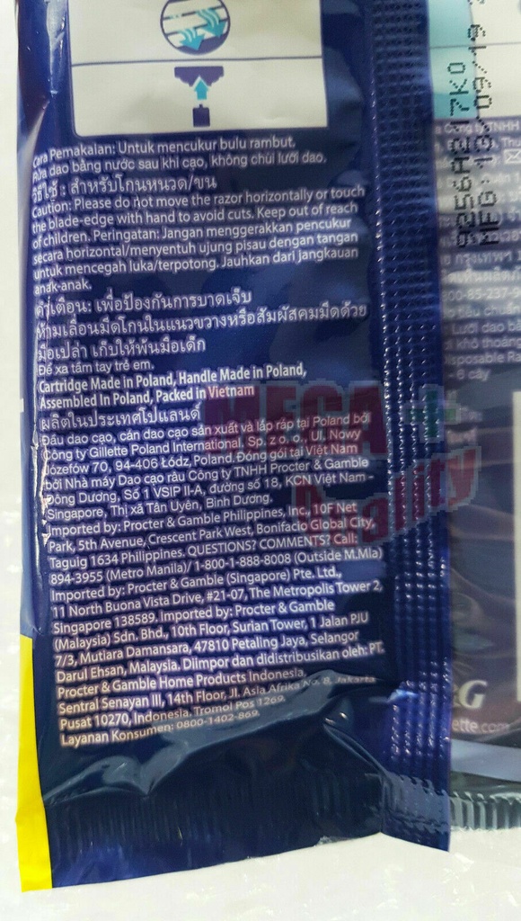 Gillette Blue 2 Plus Razors Pack of 6 Razors
