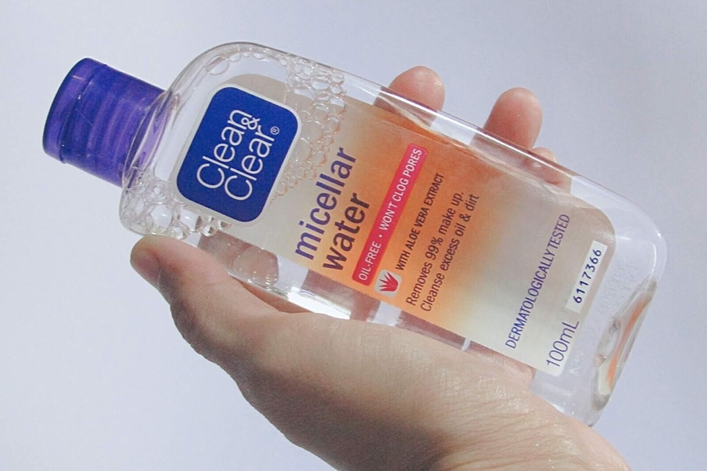 6X100ML Clean & Clear Micellar Water Remove Water Proof Makeup Make up Remover
