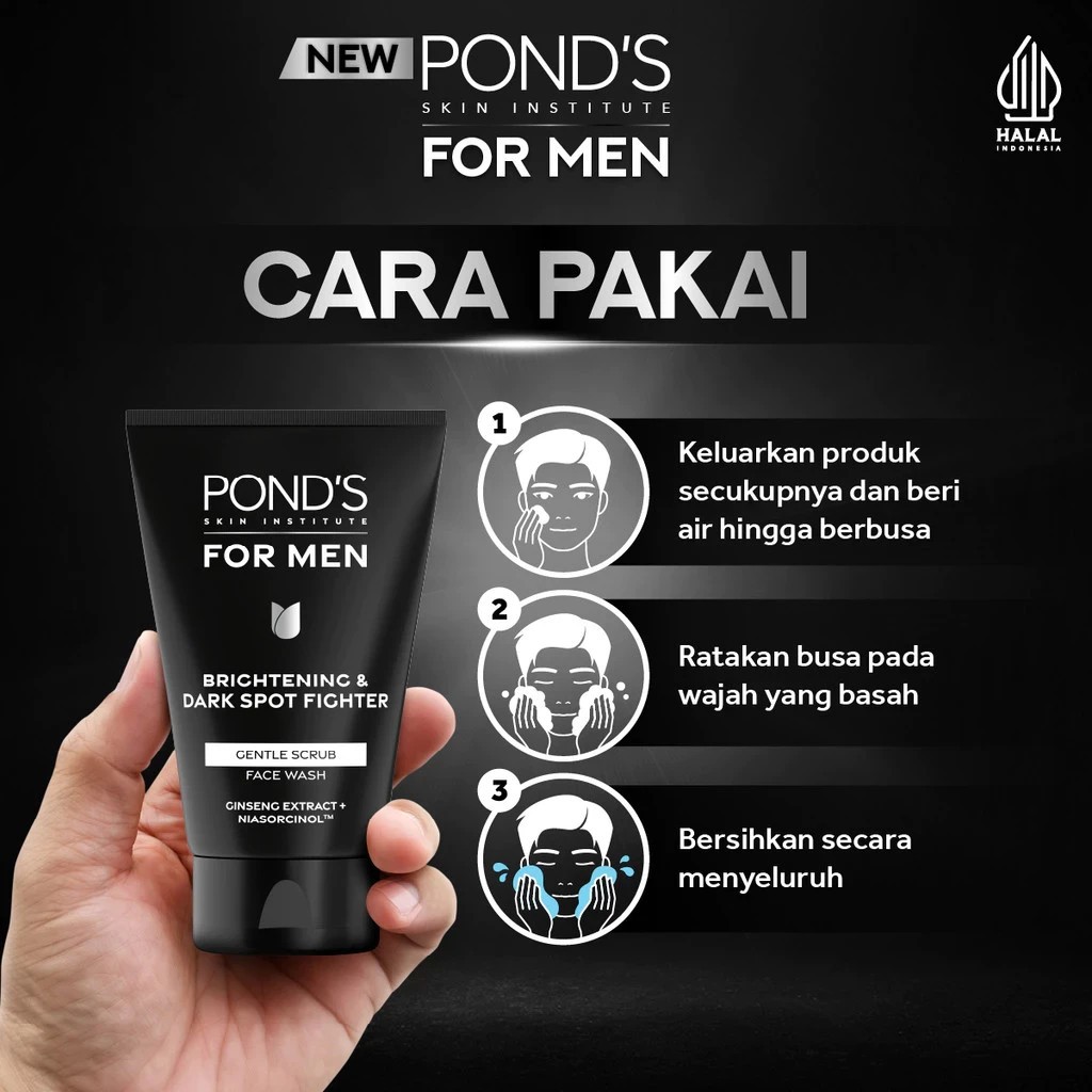 Ponds Bright Men F/W