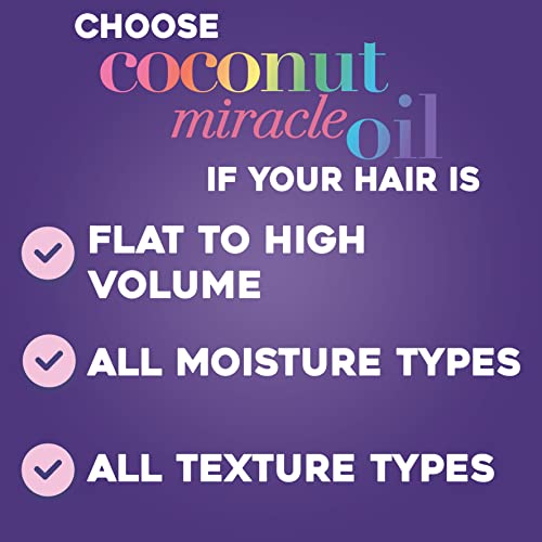 OGX Extra Strength Coconut Miracle Oil Shampoo 385ml