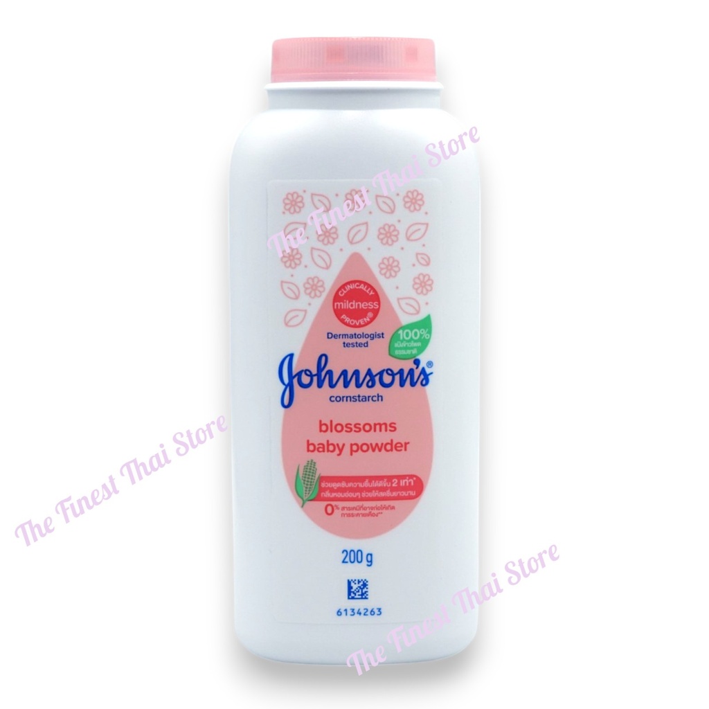 Johnson's Cornstarch Blossoms Baby Powder 200g Bundle of 2