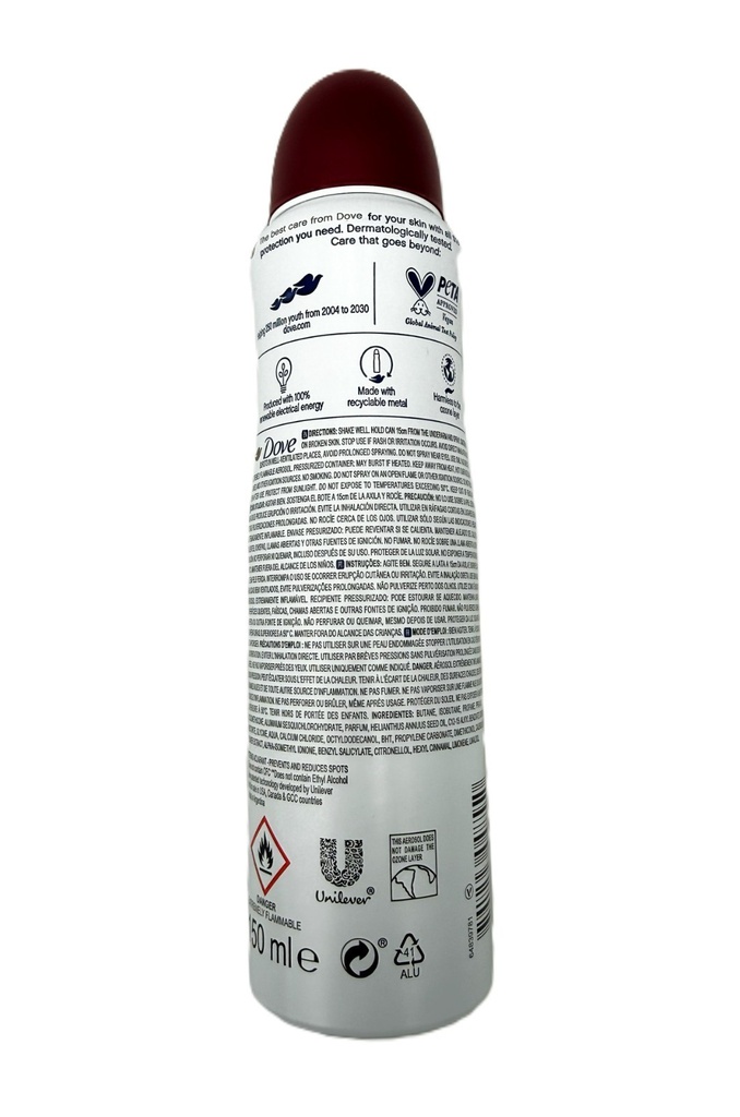 Dove Even Tone Body spray
