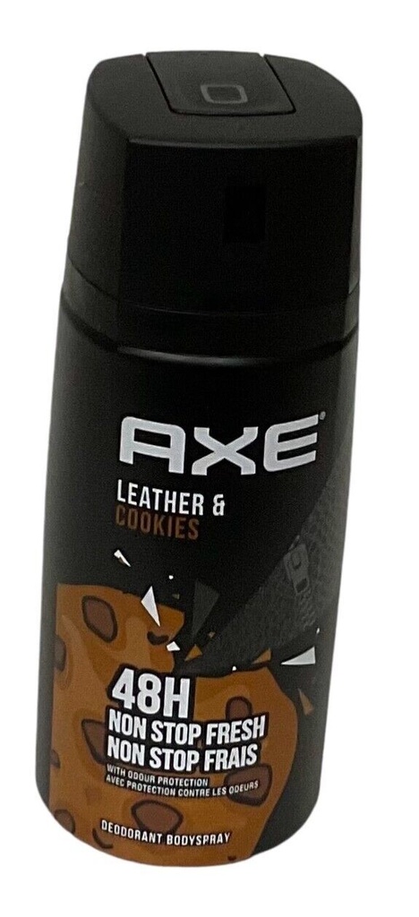 Axe Leather and Cookies Deodorant 48hrs Body Spray 150ml /5.07 Fl Oz (6 Pack)