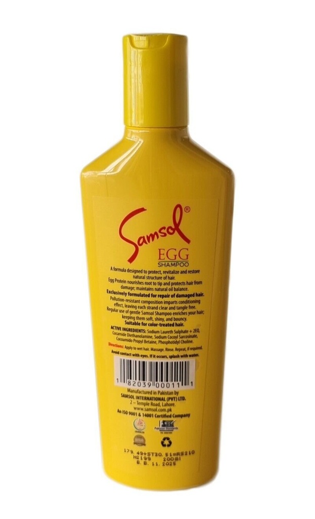 Samsol Egg Shampoo large