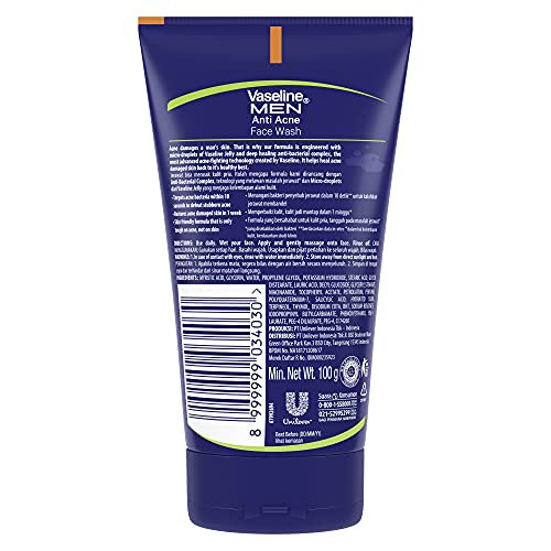 Vaseline Men Anti Acne 100g