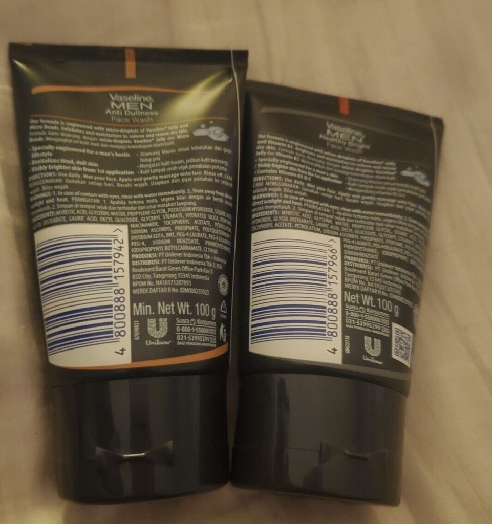 Vaseline Men Anti Dullness 100g