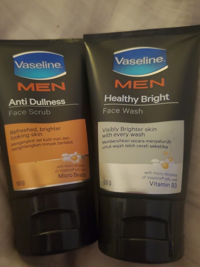 Vaseline Men Anti Dullness 100g