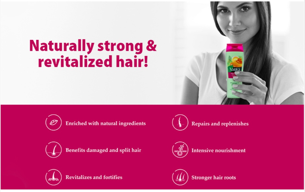 Vatika Repair Shampoo 360ml
