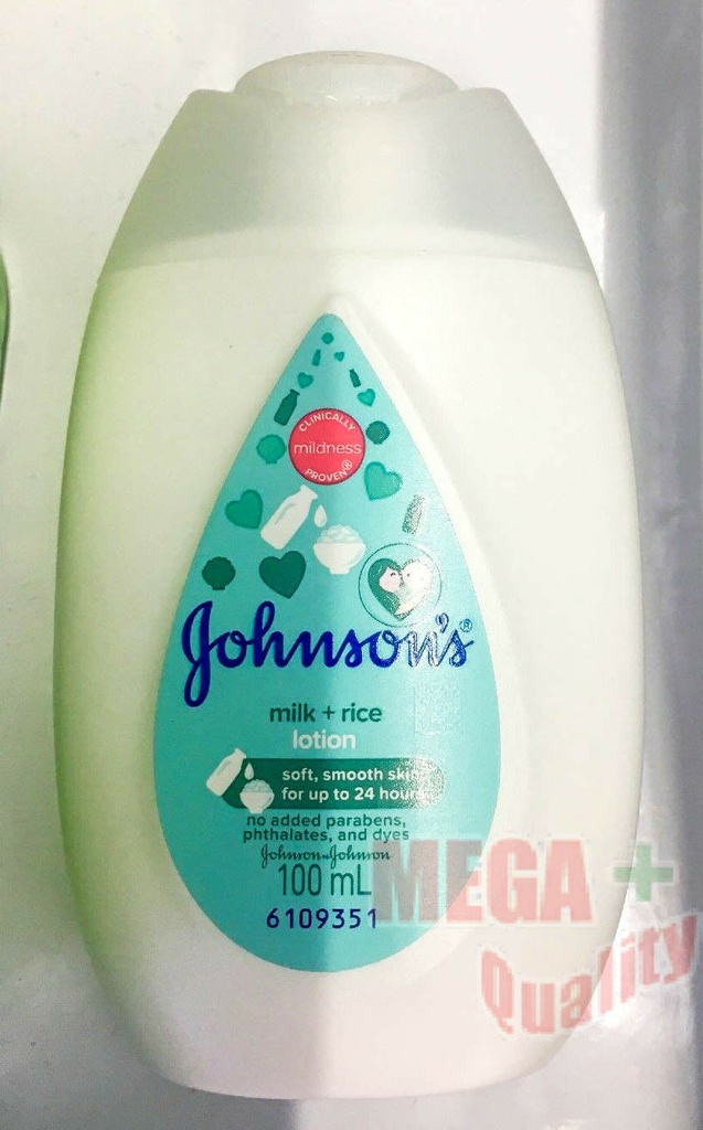 Johnsons Baby Lotion Milk+rice 100ml