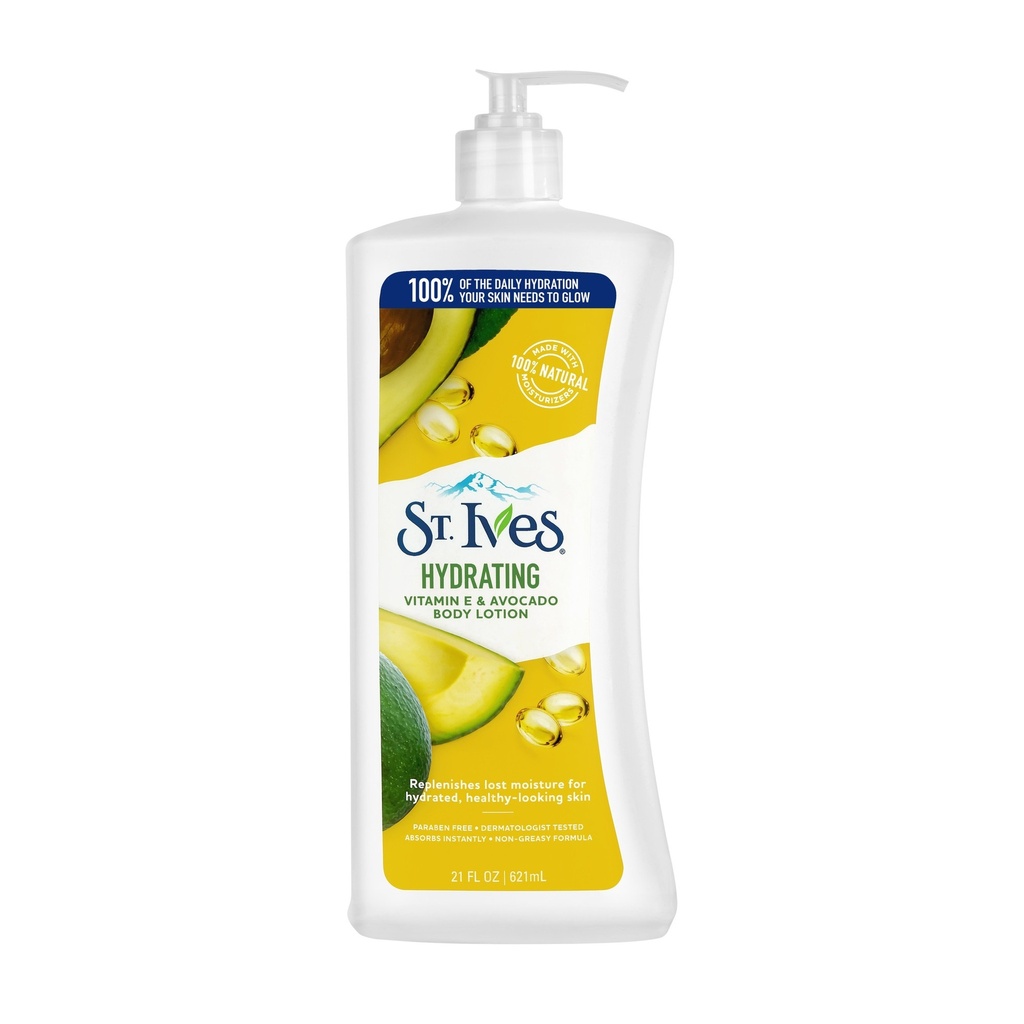 St. Ives Hydrating Vitamin E & Avocado 621ML
