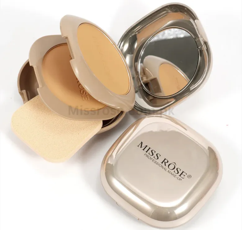 Miss Rose Metallic Mirror Compact