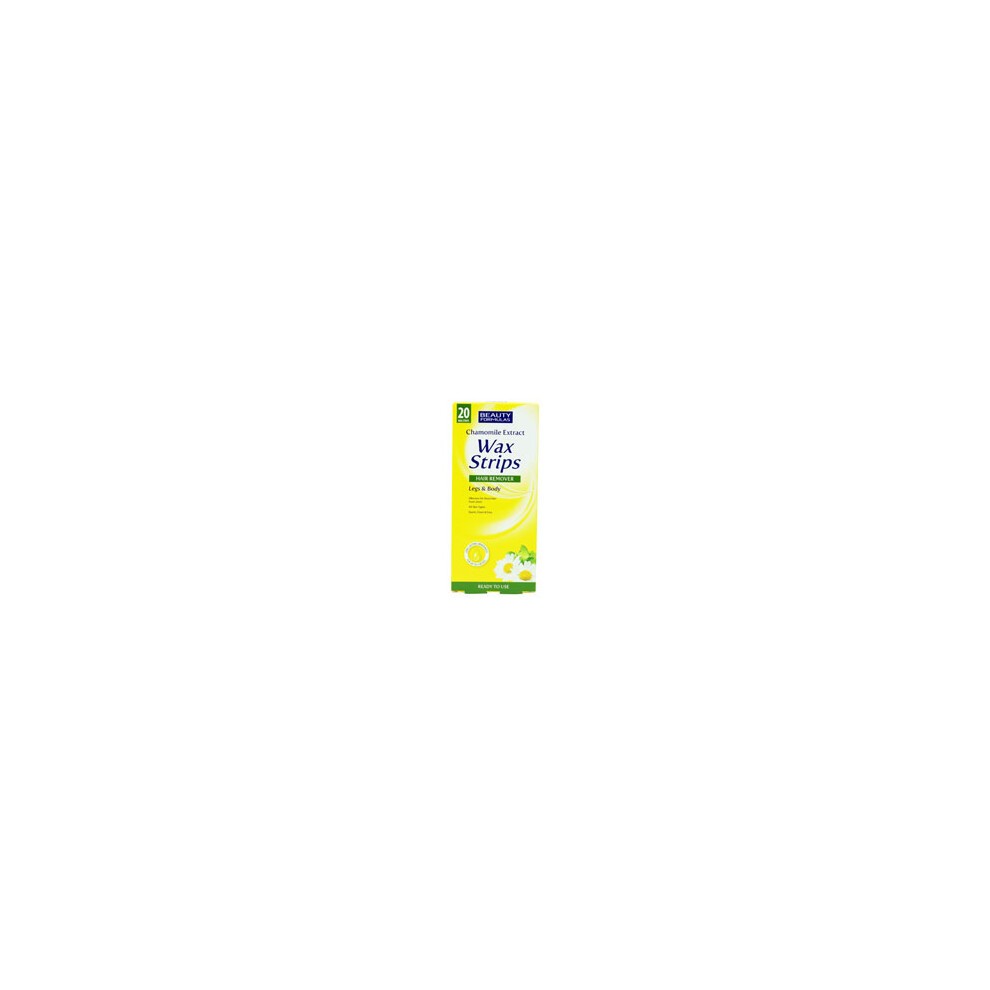 Beauty Formulas Wax Strips 20s