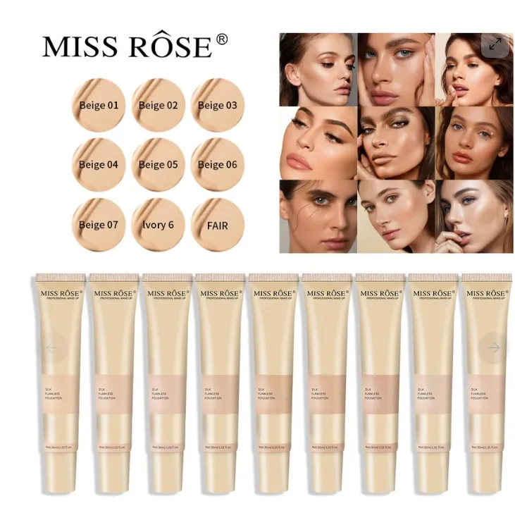 MISS ROSE FLAWLESS FOUNDATION