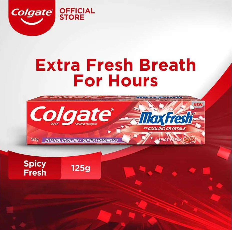 COLGATE MAXFRESH 125G RED