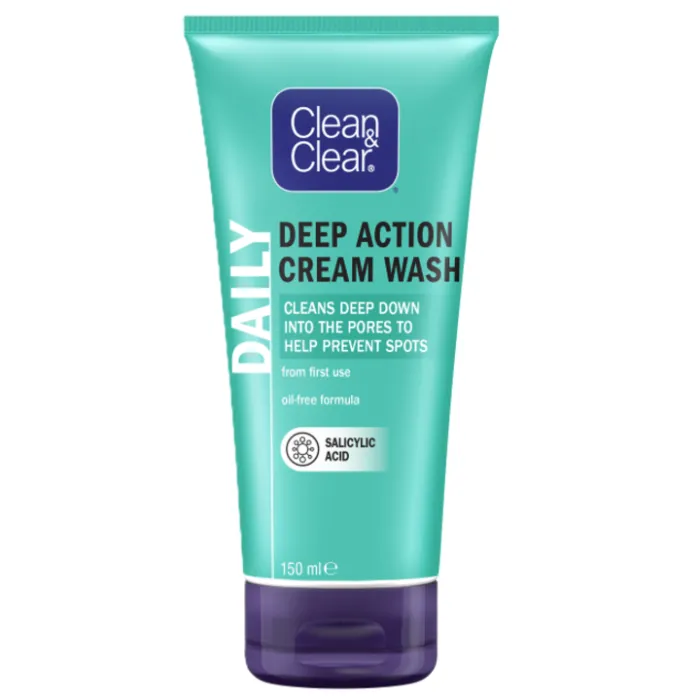 Clean & Clear Deep Action Cream Wash 150ml