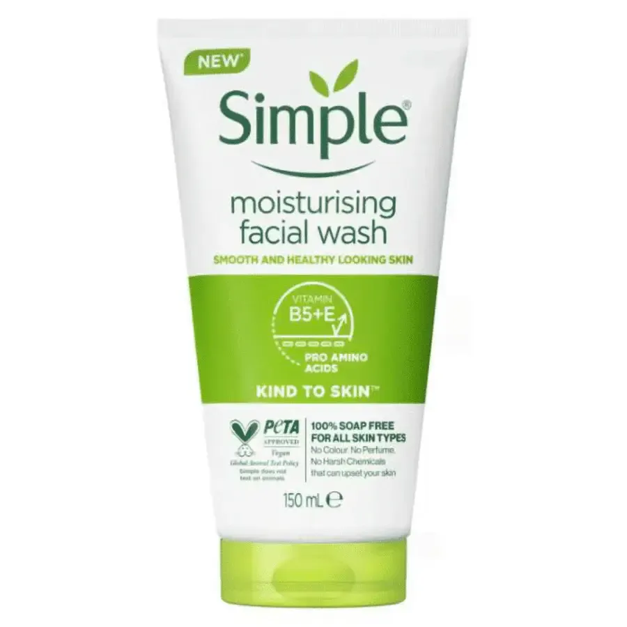 Simple Moisturising Facial Wash 150mL