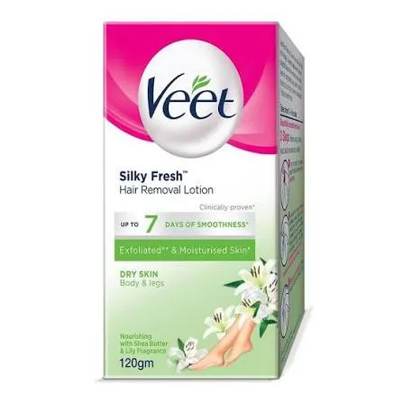 Veet Dry Skin H/Removal Lotion 120g