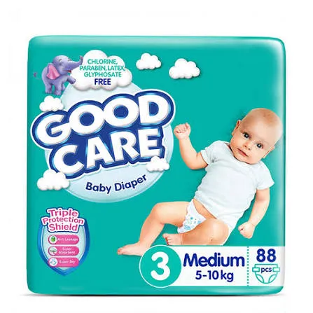 Good Care Medium Diaper  88pcs
