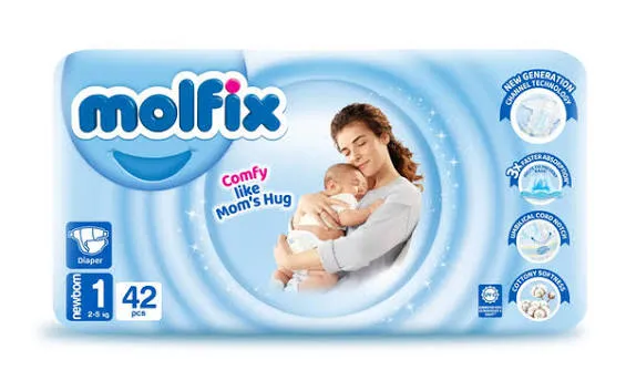 Molfix Zero Diaper  42pcs