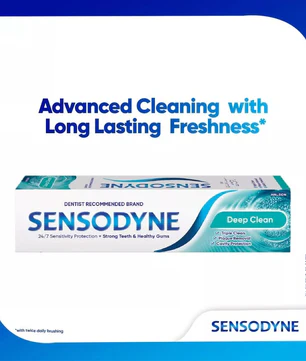Sensodyne Deep Clean Toothpaste 100g