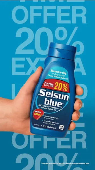 Selsun blue Normal shampoo 250ml