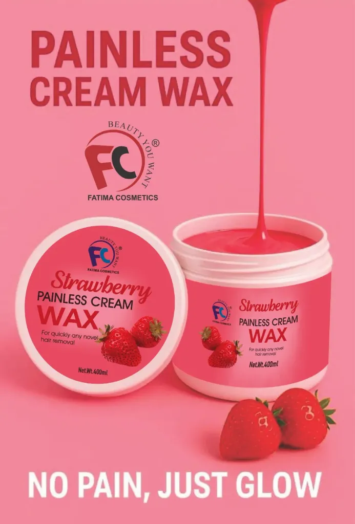 Painless Cream Strawberry wax 400ml