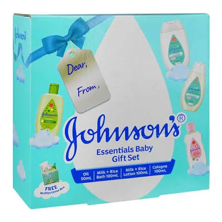 Johnsons Baby Gift Set 4 in 1