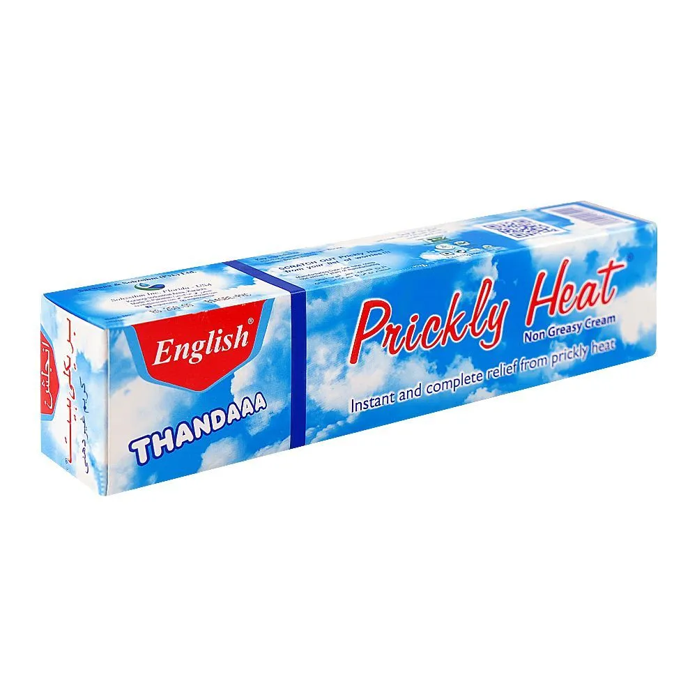English Prickly Heat Cream