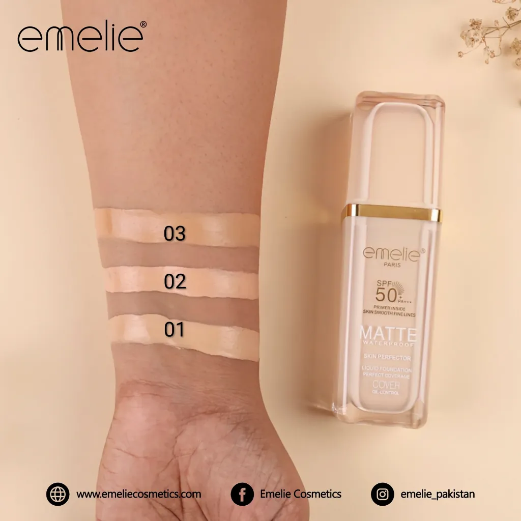 Emelie SPF50 Matte Foundation