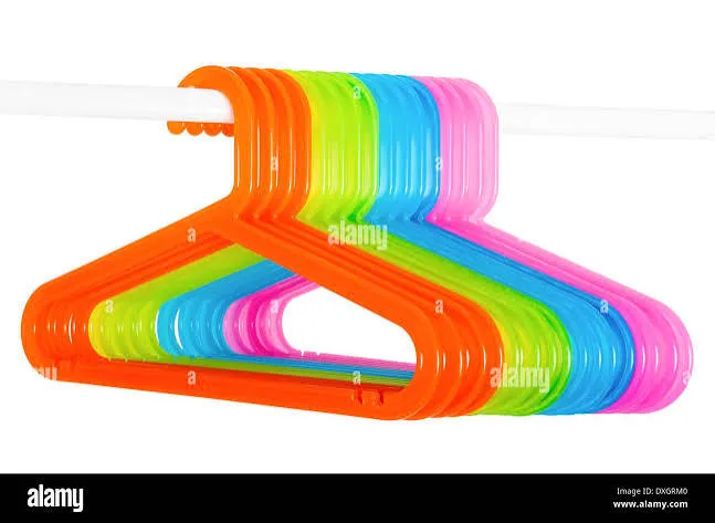 Plastic Hangers Colourfull