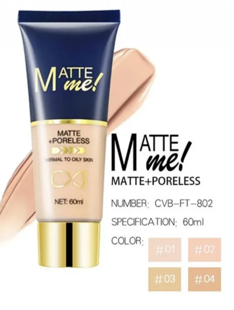 CVB  Matte Me Foundation