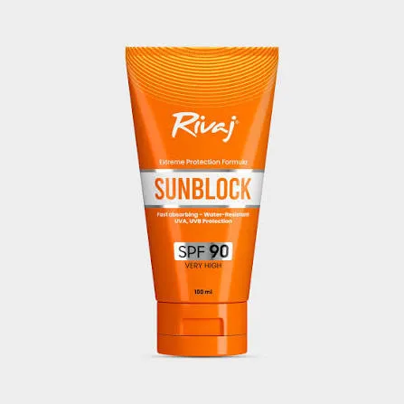 Rivaj SPF90 Sunblock 100ml