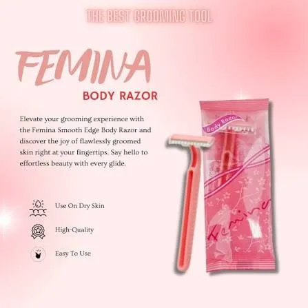Femina Body Razor Pink