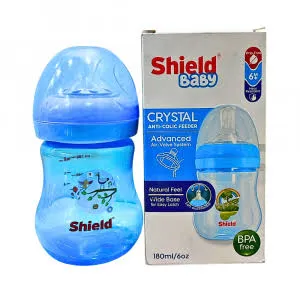 Shield Baby Feeder Crystal Anti Colic 180ml